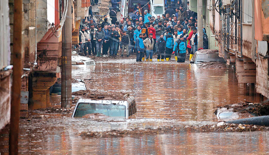 63 yıl sonra aynı felaket! Afet bölgesini bir de sel yıktı