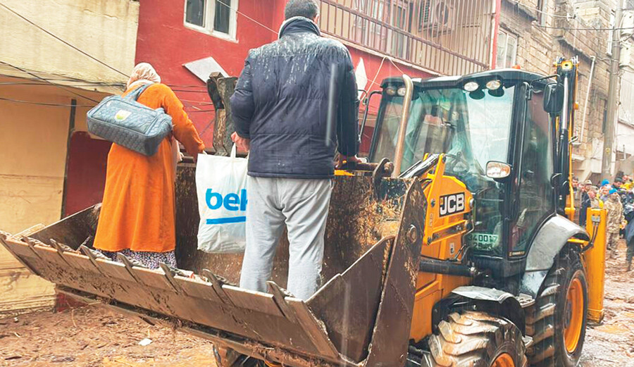 63 yıl sonra aynı felaket! Afet bölgesini bir de sel yıktı