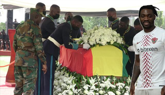 Christian Atsu için Gana’nın başkenti Akra’da devlet cenaze töreni düzenlendi