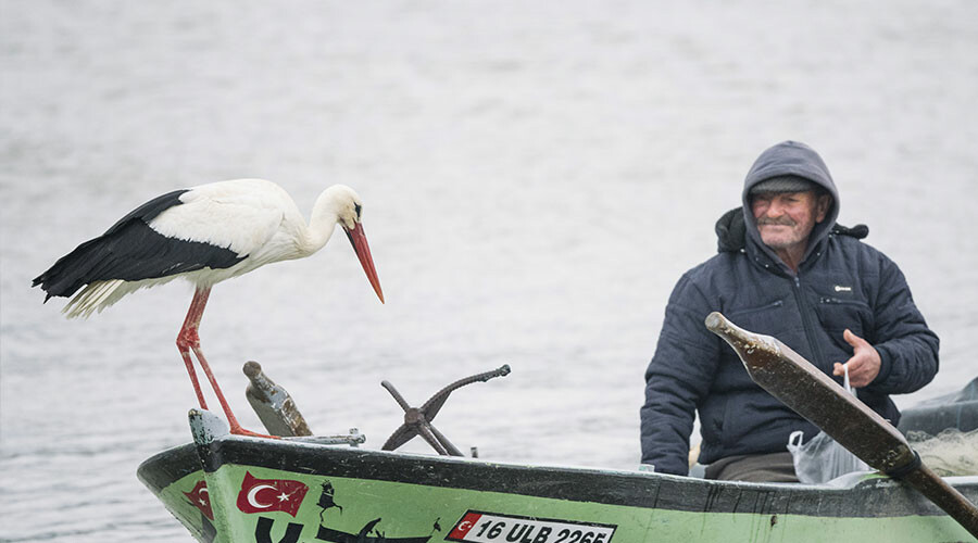12 yıl sonra yeniden! Hasret sona erdi... Yaren Leylek, Adem Amca’ya kavuştu