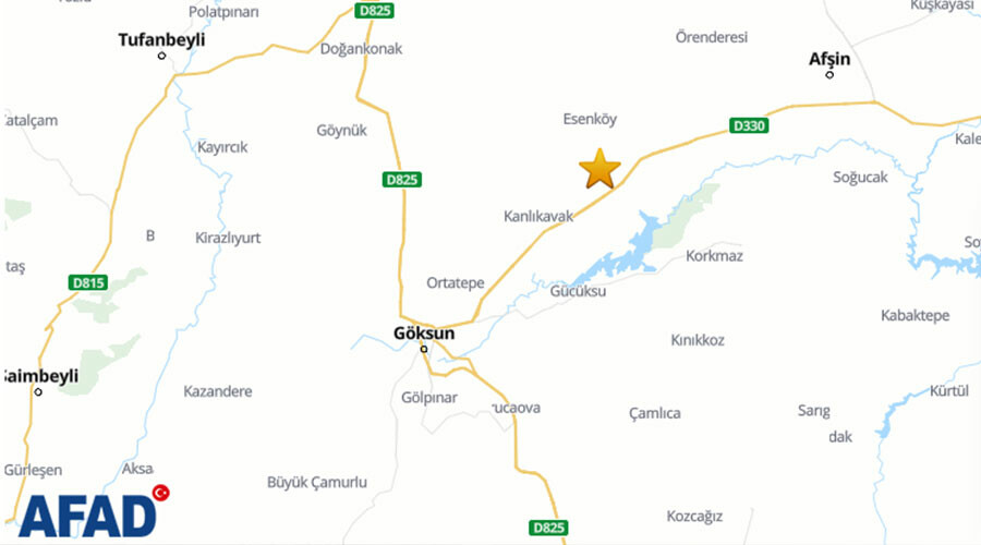 Son dakika... Kahramanmaraş'ta 4 büyüklüğünde deprem: Çevre illerden de hissedildi
