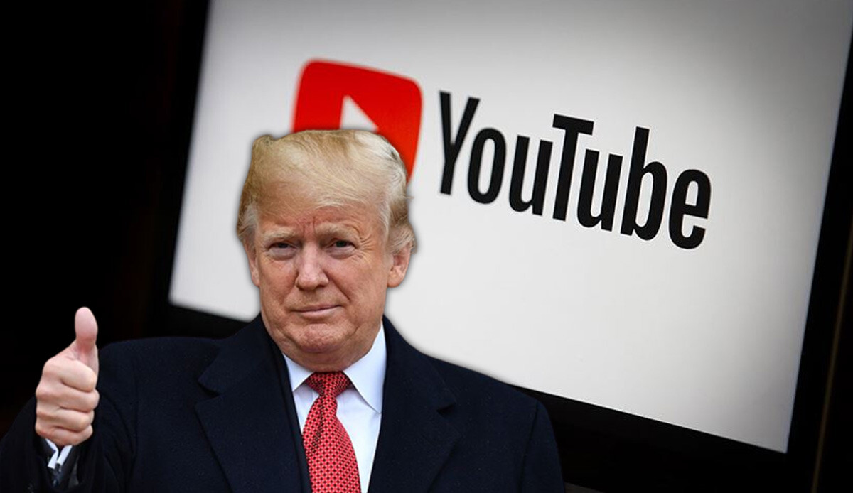 Trump 2 yıl sonra muradına erdi: YouTube hesabı açıldı Trump 2 yıl sonra muradına erdi: YouTube hesabı açıldı