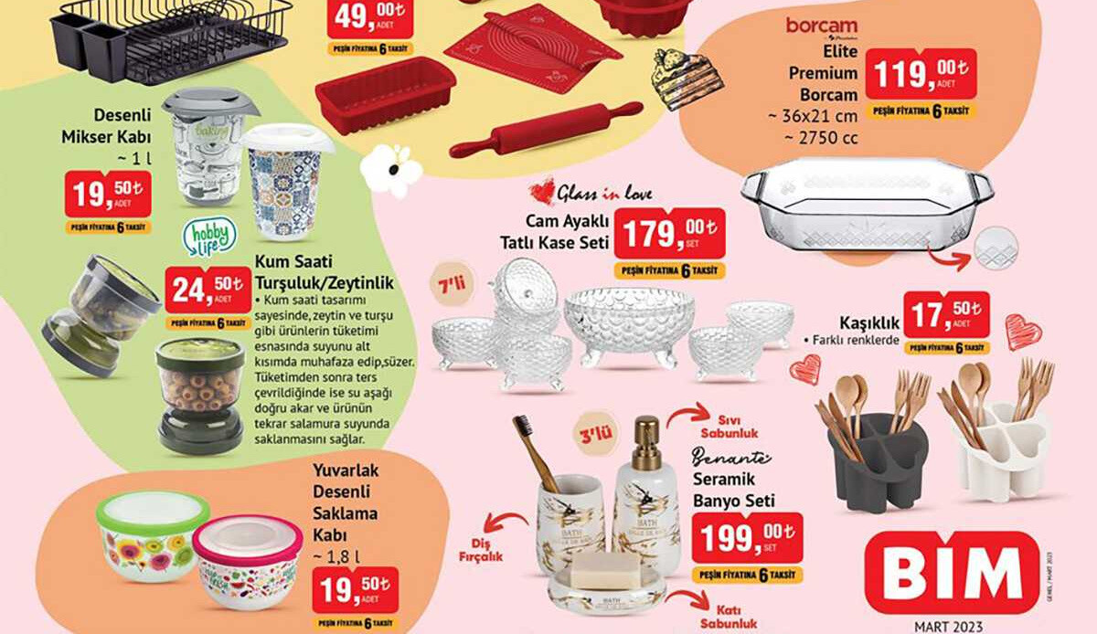 24 Mart'tan itibaren geçerli, büyük indirimler başladı! BİM'de bu hafta nevresimden set üstü ocağa kadar birçok ürün indirimde