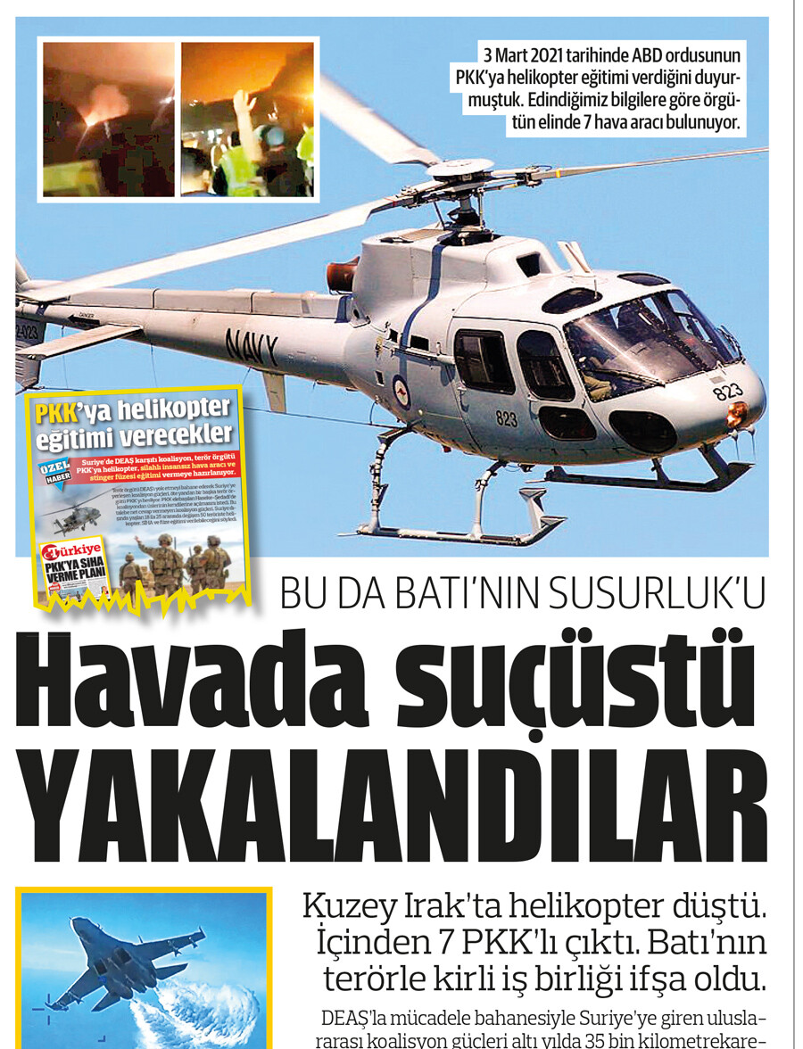 Düşen helikopter Kandil’e uçuyordu