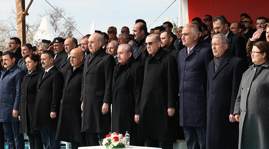 Cumhurbaşkanı Erdoğan’dan Çanakkale'de deprem mesajı: Yaraları Çanakkale ruhu ile sarabiliriz