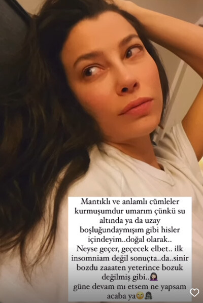 Kızılcık Şerbeti'nin Alev'i hastalığını paylaştı, takipçilerinden destek gecikmedi Kızılcık Şerbeti'nin Alev'i hastalığını paylaştı, takipçilerinden destek gecikmedi