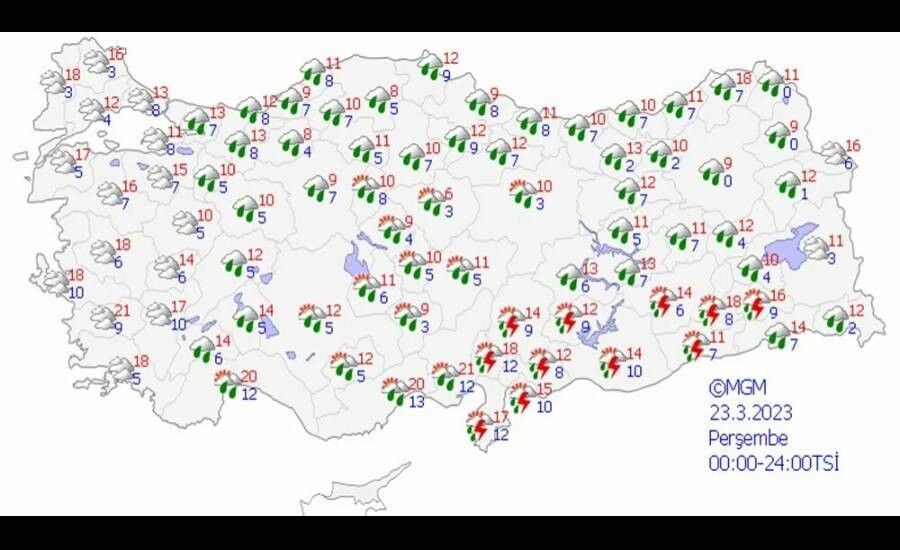 Soğuk hava yurdu terk ediyor! Bahar geri geliyor