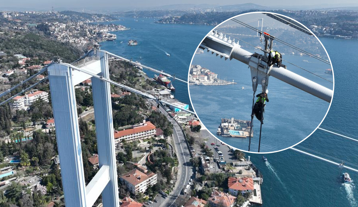 Asya ve Avrupa kıtaları nefes kesen anlar: 15 Temmuz Şehitler Köprüsü