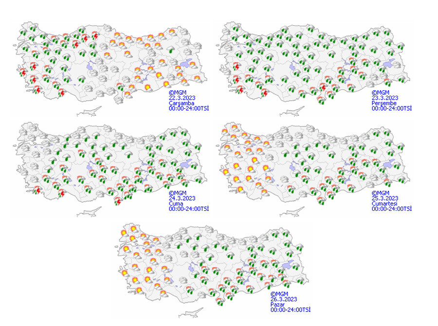 Meteoroloji gün verdi, il il uyardı: Kuvvetli sağanak geliyor, afet bölgesine dikkat