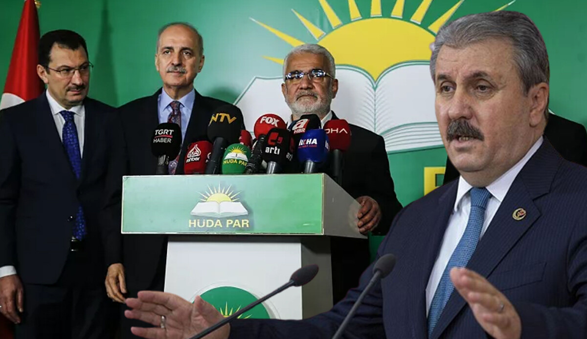 BBP Lideri Destici&#039;den HÜDA-PAR açıklaması: Vaatlerini doğru bulmuyoruz