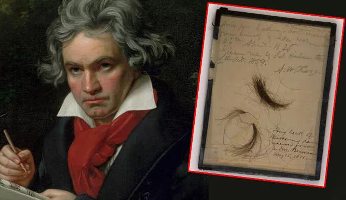 Yıllar sonra saçları incelendi, Beethoven’ın sırları aydınlandı Yıllar sonra saçları incelendi, Beethoven’ın sırları aydınlandı