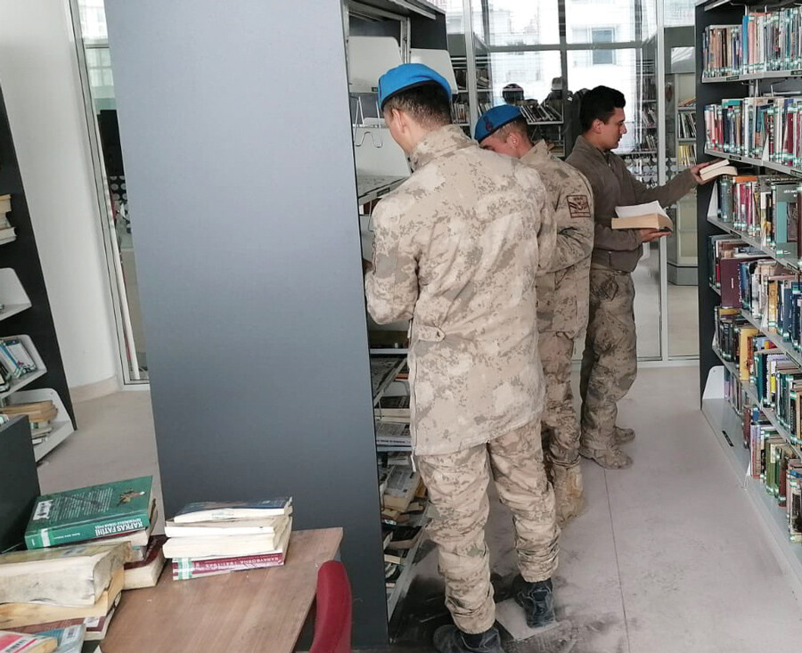 Kütüphaneydi sığınak oldu: Yılın kütüphanesi Adıyaman İl Halk Kütüphanesi