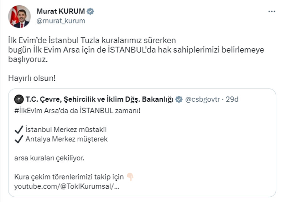 Merakla bekleniyordu: 'İlk Evim Arsa İstanbul'da çekilişler başladı