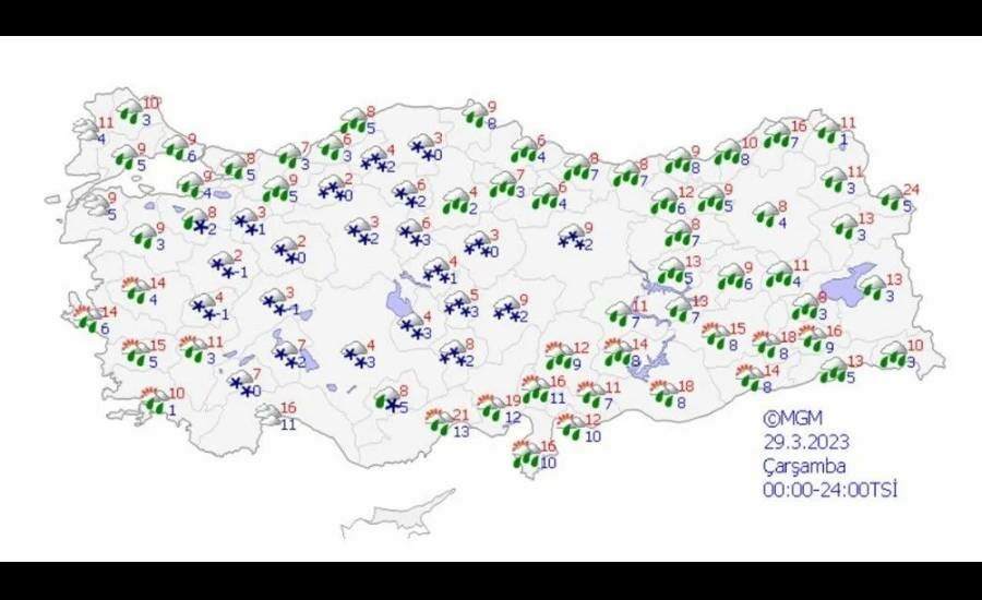 Son dakika 54 kentte sarı alarm! Meteoroloji’den sağanak, kar ve fırtına uyarısı: Kış resmen geri döndü