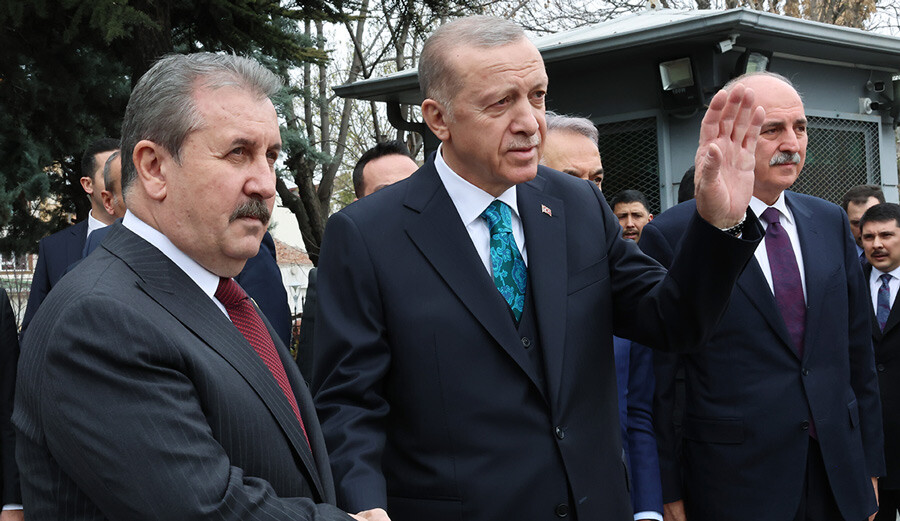 Son dakika: Cumhurbaşkanı Erdoğan'dan BBP lideri Destici'ye ziyaret