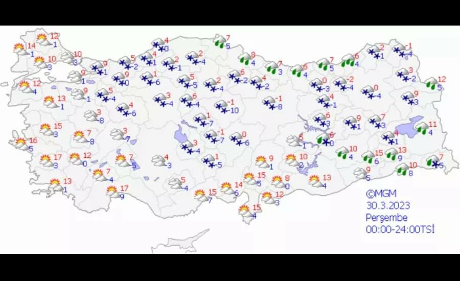 Hem kar hem fırtına bekleniyor: Meteoroloji’den 8 kente sarı kodlu uyarı! Birçok kentte eğitime kar engeli Hem kar hem fırtına bekleniyor: Meteoroloji’den 8 kente sarı kodlu uyarı! Birçok kentte eğitime kar engeli