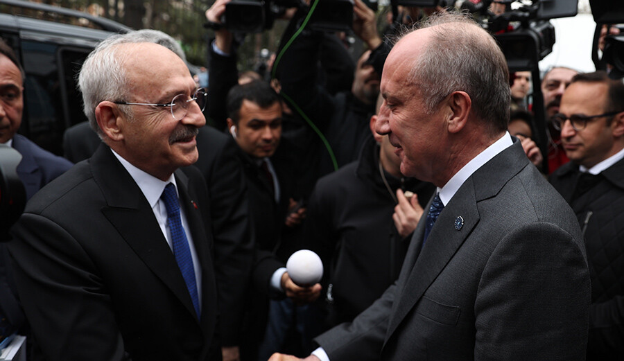 İnce mesajı verdi: Hoş geldiniz, güle güle İnce mesajı verdi: Hoş geldiniz, güle güle