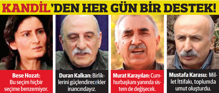 PKK'nın umudu 14 Mayıs seçimi PKK'nın umudu 14 Mayıs seçimi