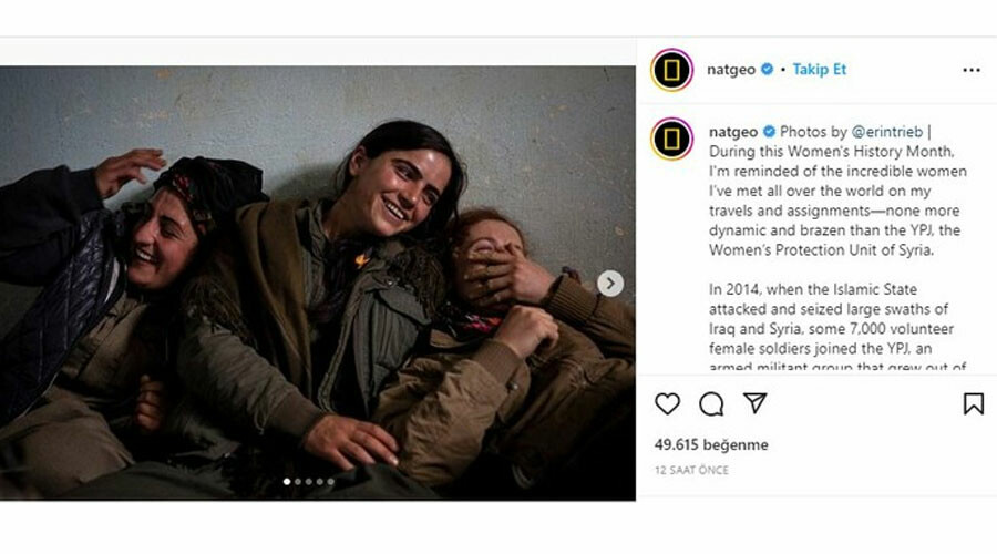 ABD merkezli National Geographic’ten skandal paylaşım: Eli kanlı teröristleri kahraman ilan etti