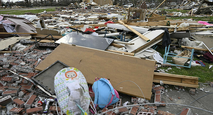 ABD’yi hortum ve şiddetli fırtına vurdu: 6 ölü