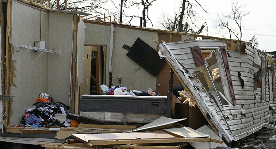 ABD’yi hortum ve şiddetli fırtına vurdu: 6 ölü