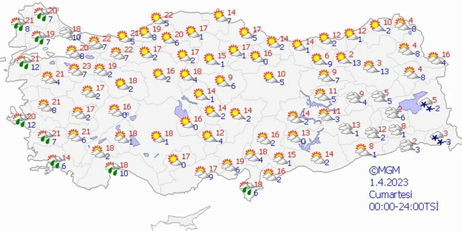 Meteoroloji 10 ili uyardı, sarı alarm verildi! Dikkat hava sıcaklığı 10 derece birden düşecek Meteoroloji 10 ili uyardı, sarı alarm verildi! Dikkat hava sıcaklığı 10 derece birden düşecek