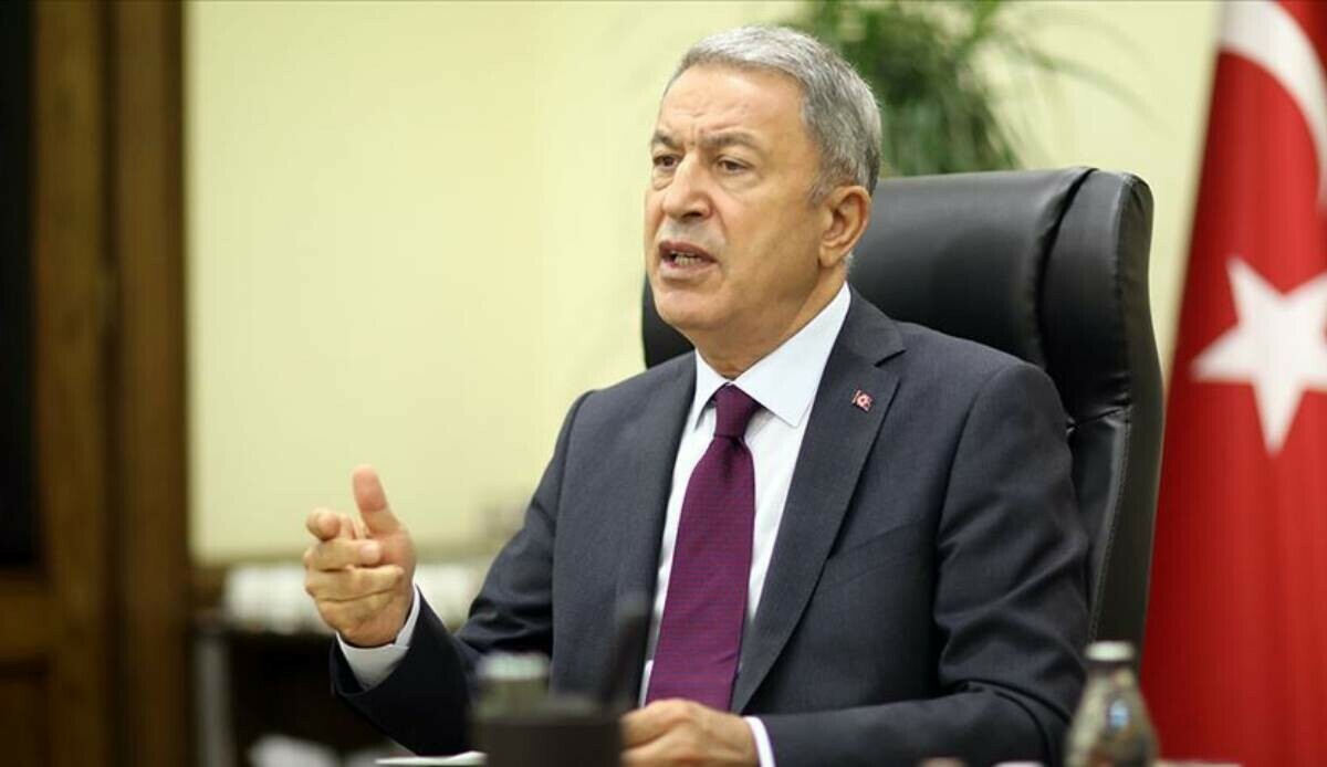 Bakan Akar'dan Danimarka'daki skandala sert tepki Bakan Akar'dan Danimarka'daki skandala sert tepki