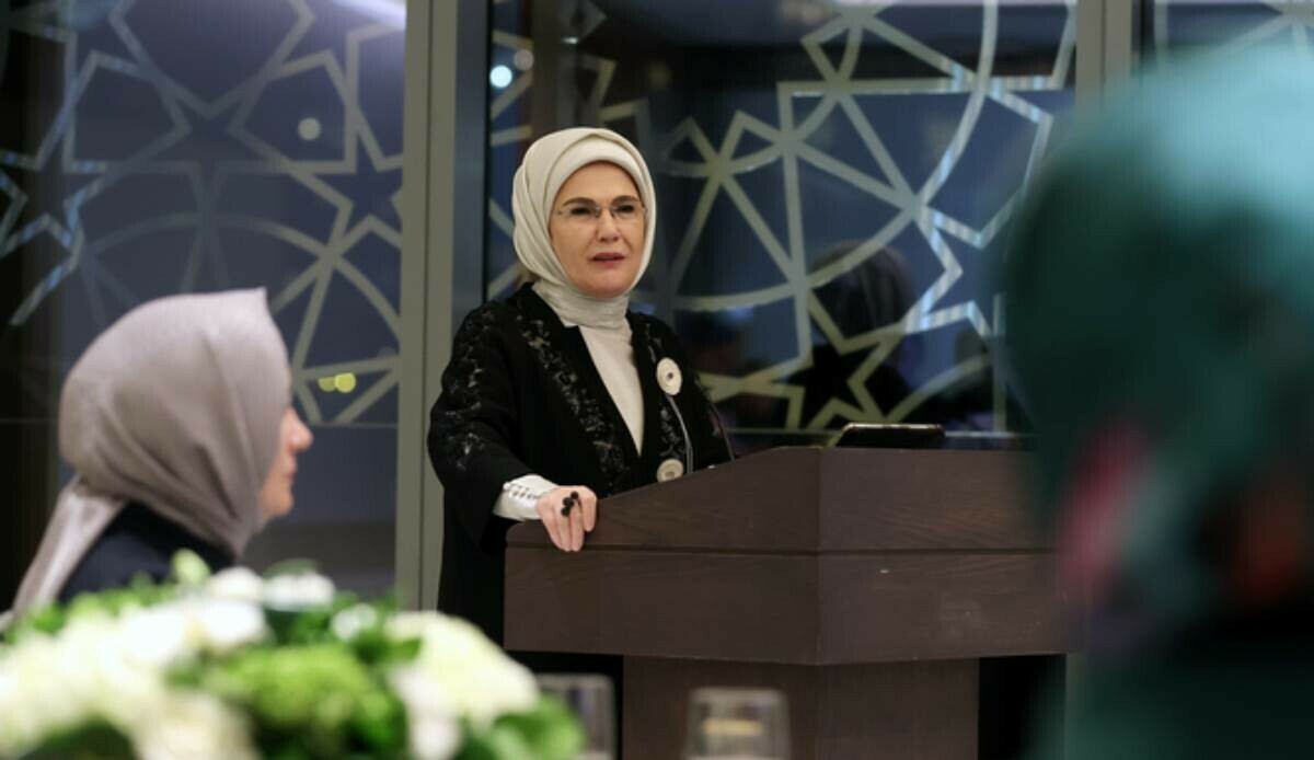 Emine Erdoğan Türkevi’nde TASC’ın geleneksel iftarına katıldı: Umut kaynağı olan Türkiye’nin temsilcilerisiniz Emine Erdoğan Türkevi’nde TASC’ın geleneksel iftarına katıldı: Umut kaynağı olan Türkiye’nin temsilcilerisiniz