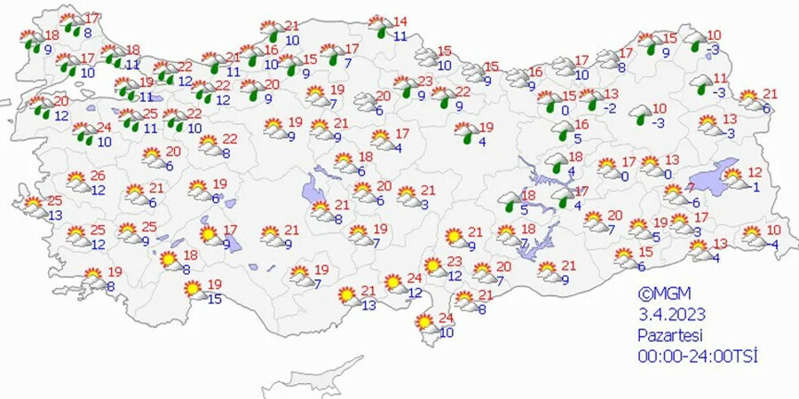 Meteoroloji 10 ili uyardı, sarı alarm verildi! Dikkat hava sıcaklığı 10 derece birden düşecek Meteoroloji 10 ili uyardı, sarı alarm verildi! Dikkat hava sıcaklığı 10 derece birden düşecek