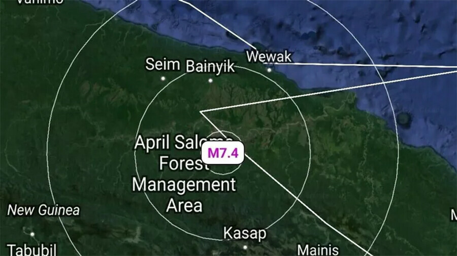 Papua Yeni Gine’de deprem oldu: 7,3 ile sallandılar
