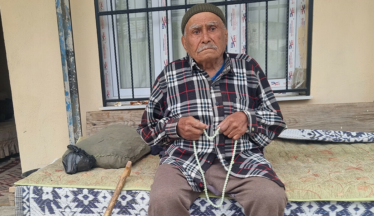 Köyün milyoneri Mustafa dede 'iki kez beni öldürmeye geldi' diyerek isyan etti! Ölmeden önce tek hayali boşanmak