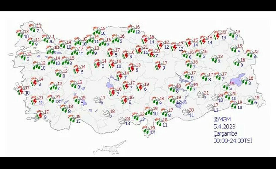 30 il için uyarı! Meteoroloji açıkladı: 3 gün boyunca etkili olacak