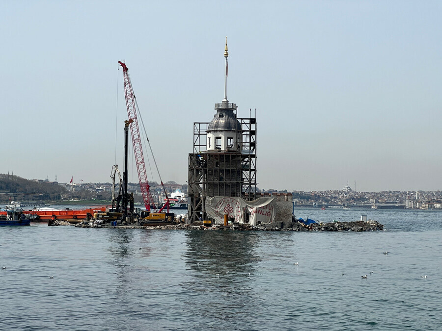 Kız Kulesi’nde ‘güçlendirme tehiri’: Açılış tarihi belli oldu