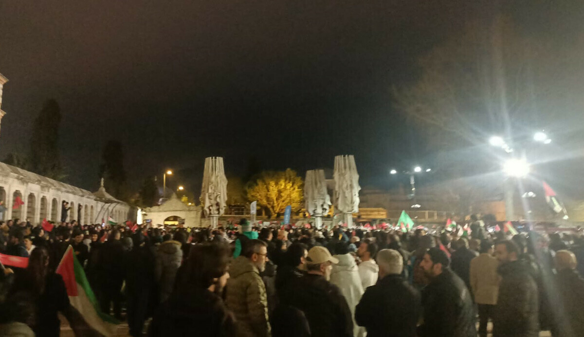 Yurdun dört bir yanında İsrail protestosu: Türkiye Mescid-i Aksa için ayakta Yurdun dört bir yanında İsrail protestosu: Türkiye Mescid-i Aksa için ayakta