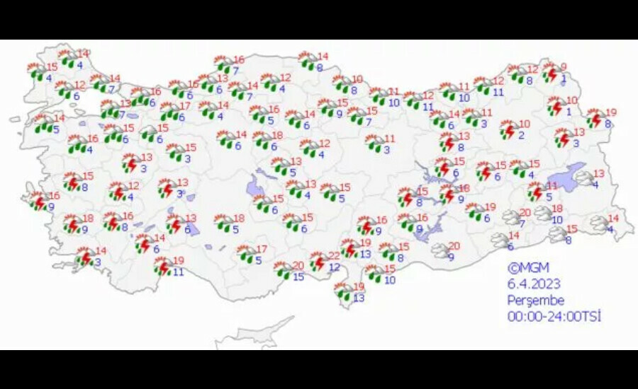 Kış henüz bitmedi: Kuvvetli yağış ve fırtına geliyor! Meteoroloji'den 'sarı' uyarı