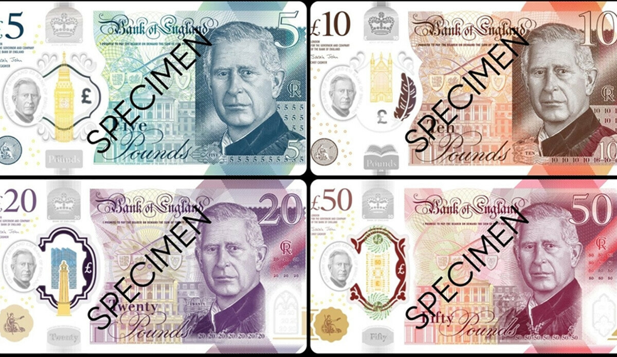 6 Mayıs'ta taş giyecek olan Kral Charles'ın banknotlarının dolaşıma gireceği tarih belli oldu 6 Mayıs'ta taş giyecek olan Kral Charles'ın banknotlarının dolaşıma gireceği tarih belli oldu