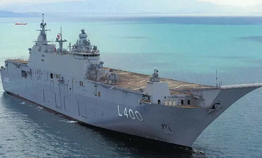 TCG Anadolu bugün envantere giriyor