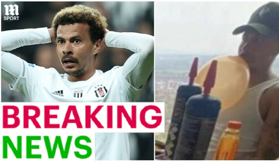 Beşiktaşlı Dele Alli'nin uyuşturucu kullanırken çekilen görüntüleri ortaya çıktı