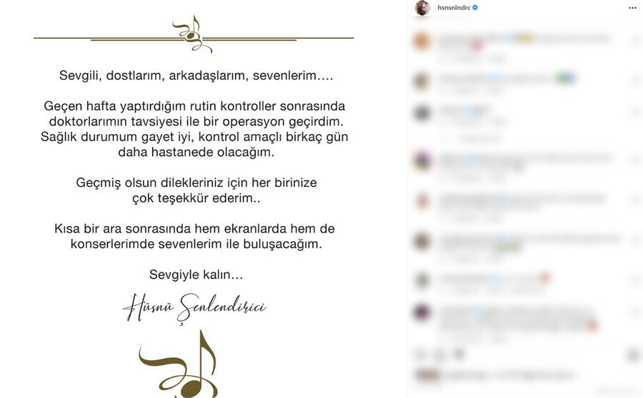 Ercan Saatçi kanser tedavisi gören Hüsnü Şenlendirici’yi ziyaret etti, son durumunu paylaştı