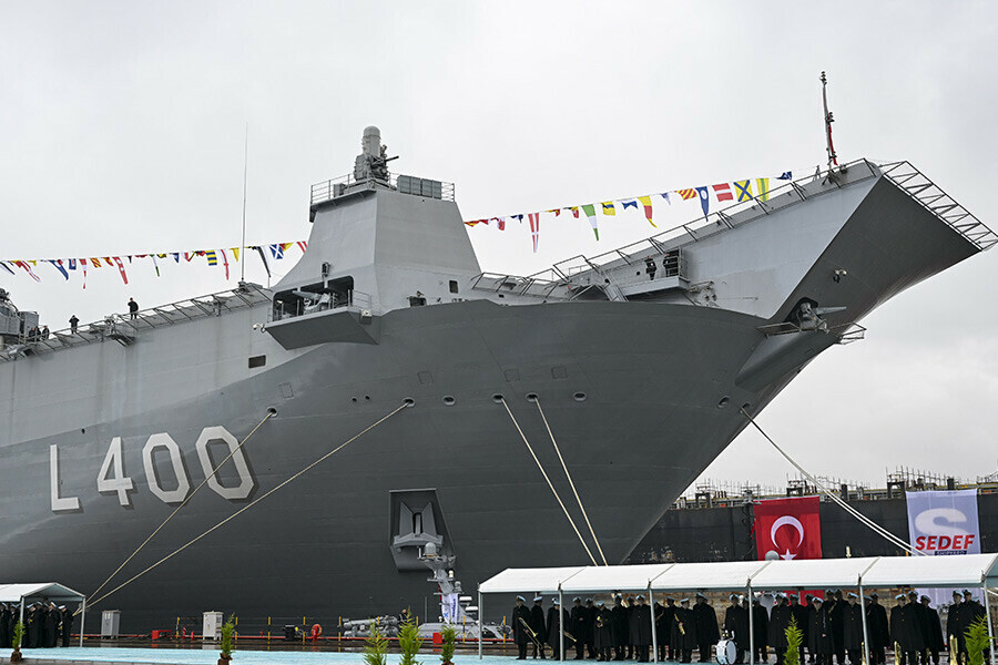 Son dakika... Mavi Vatan, TCG Anadolu'suna kavuştu! 'Oyun değiştiren bir ülke olacağız'