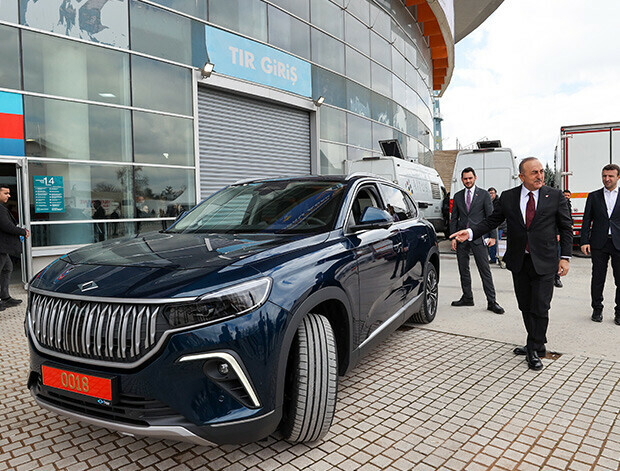 Ankara Spor Salonu'nda 'Togg show'