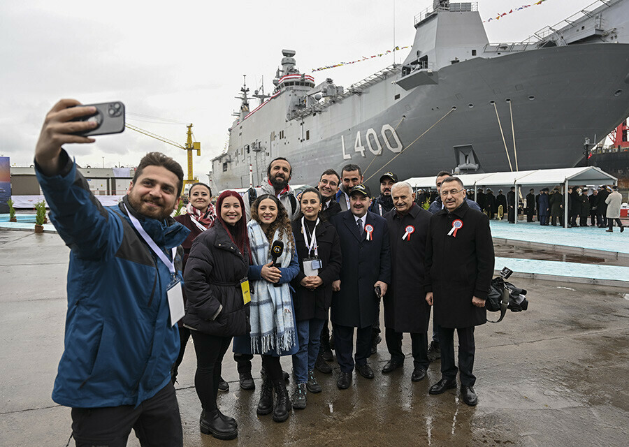 Milli gururu gezeceğiz: TCG Anadolu Gemisi 17 Nisan'da halka açılıyor