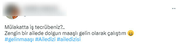 Aile dizisindeki ‘gelin maaşı’ sosyal medyada gündem oldu… Yorumların ardı arkası kesilmedi Aile dizisindeki ‘gelin maaşı’ sosyal medyada gündem oldu… Yorumların ardı arkası kesilmedi