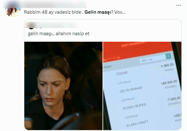 Aile dizisindeki ‘gelin maaşı’ sosyal medyada gündem oldu… Yorumların ardı arkası kesilmedi Aile dizisindeki ‘gelin maaşı’ sosyal medyada gündem oldu… Yorumların ardı arkası kesilmedi