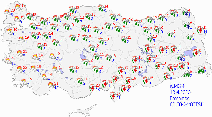 Yarına dikkat! Meteoroloji uyardı: Kuvvetli gelecek