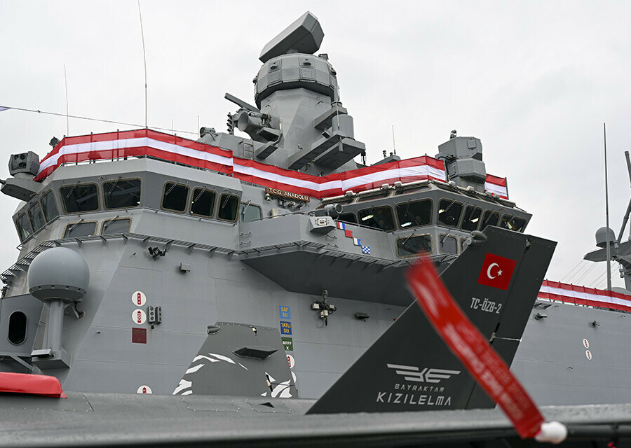 Milli gururu gezeceğiz: TCG Anadolu Gemisi 17 Nisan'da halka açılıyor