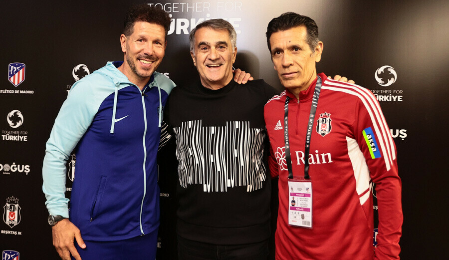 Teşekkürler Atletico Madrid... La Liga devi depremzedelere yardım için İstanbul'da Beşiktaş'la karşılaştı