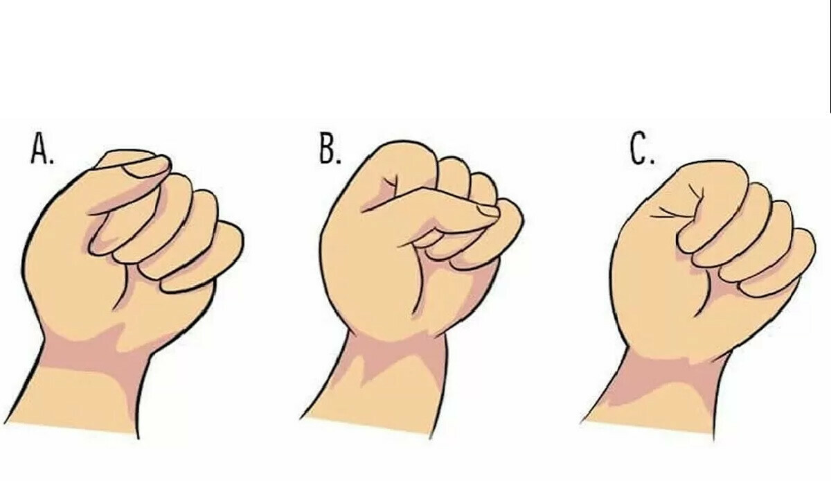Kişilik analizi testi: Yumruğunuzu sıkma şekliniz karakterinizi ele veriyor