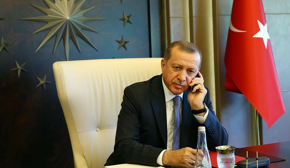 Cumhurbaşkanı Erdoğan&#039;dan Berdimuhammedov&#039;a taziye telefonu