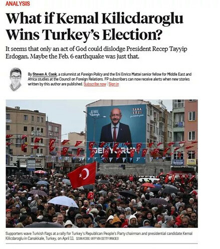 ABD'li Foreign Policy'den beklenmedik Kılıçdaroğlu dönüşü: Önce 'umudumuz' dediler şimdi ise 'zayıf' ABD'li Foreign Policy'den beklenmedik Kılıçdaroğlu dönüşü: Önce 'umudumuz' dediler şimdi ise 'zayıf'